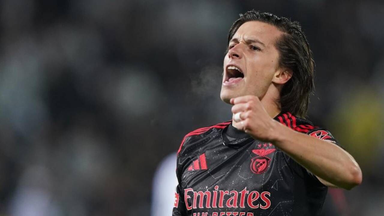 Álvaro Carreras foi determinante na vitória do Benfica em Guimarães