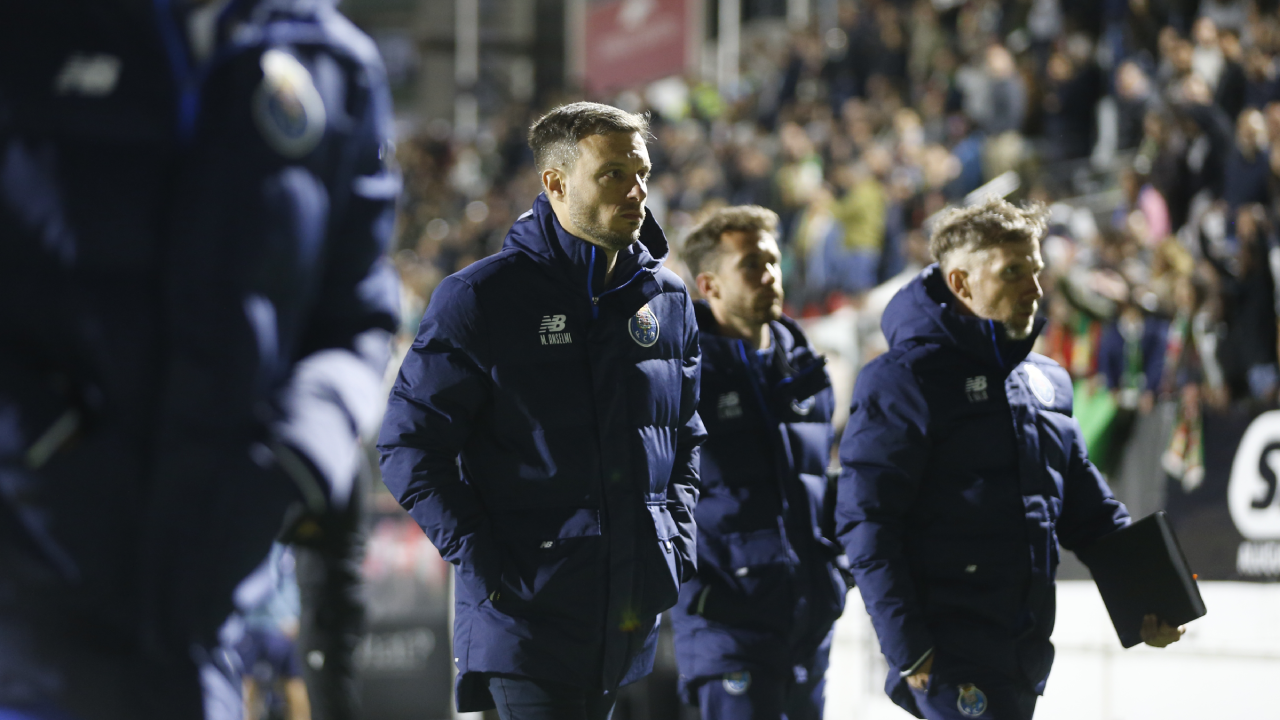 Martín Anselmi após derrota do FC Porto na Reboleira