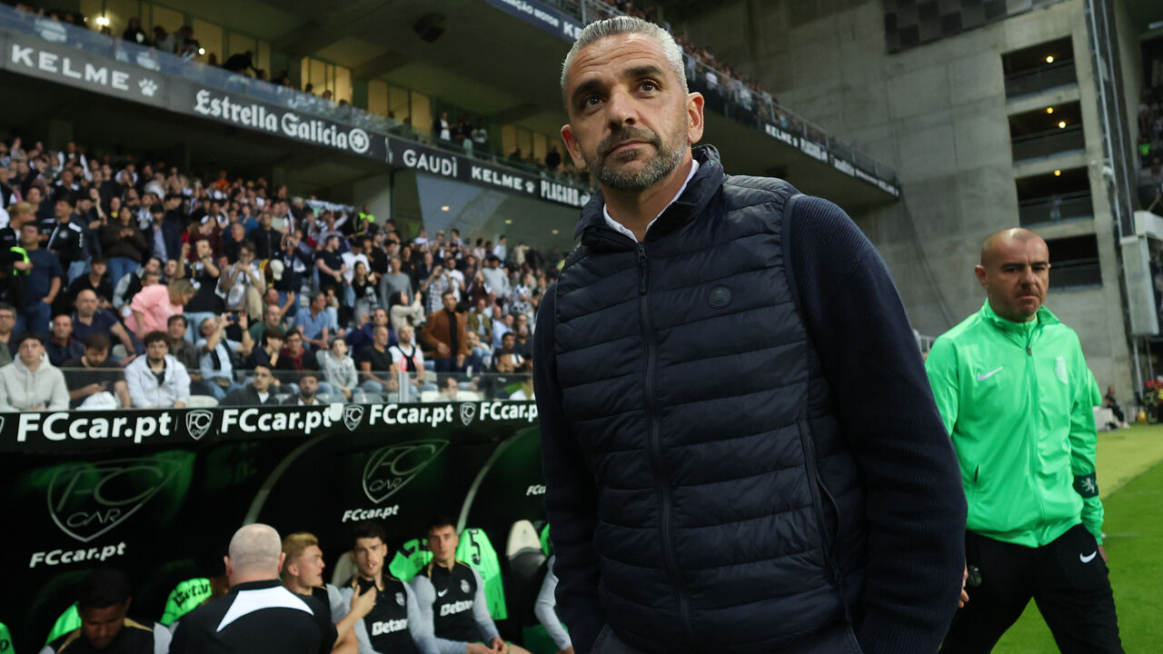 Rui Borges, treinador do Sporting