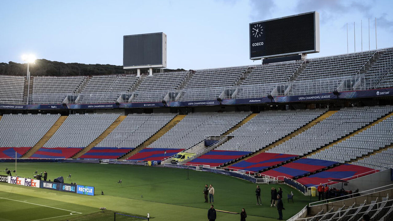 O Estádio Olímpico de Montjuïc vai ser o palco do Barcelona-Inter