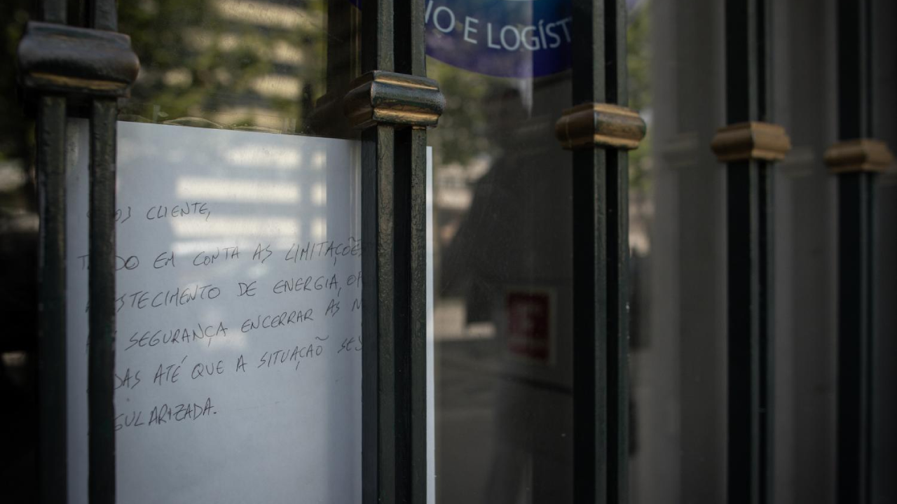 Caos nos transportes devido à falta de eletricidade em Lisboa