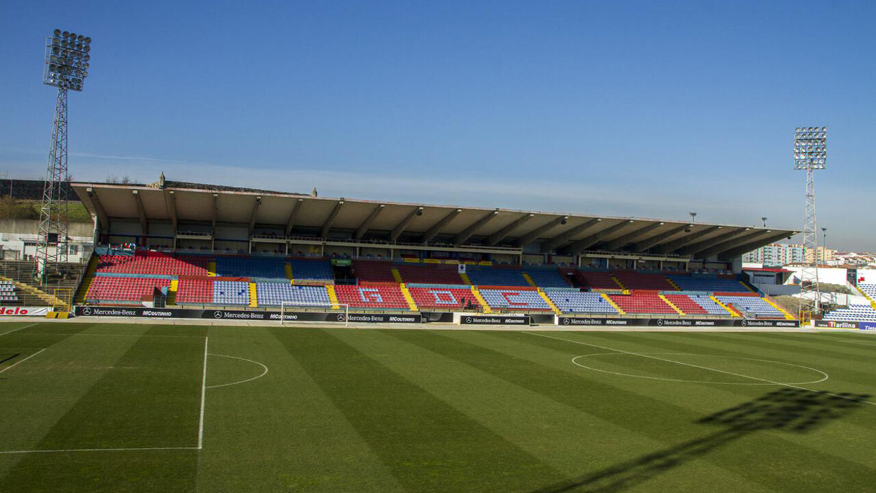O Estádio Municipal Engenheiro Manuel Branco Teixeira, palco do Chaves-Alverca