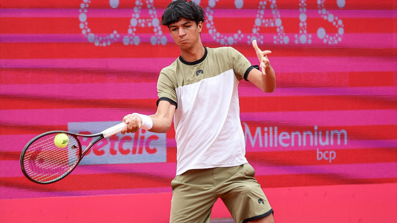 Tiago Pereira em ação