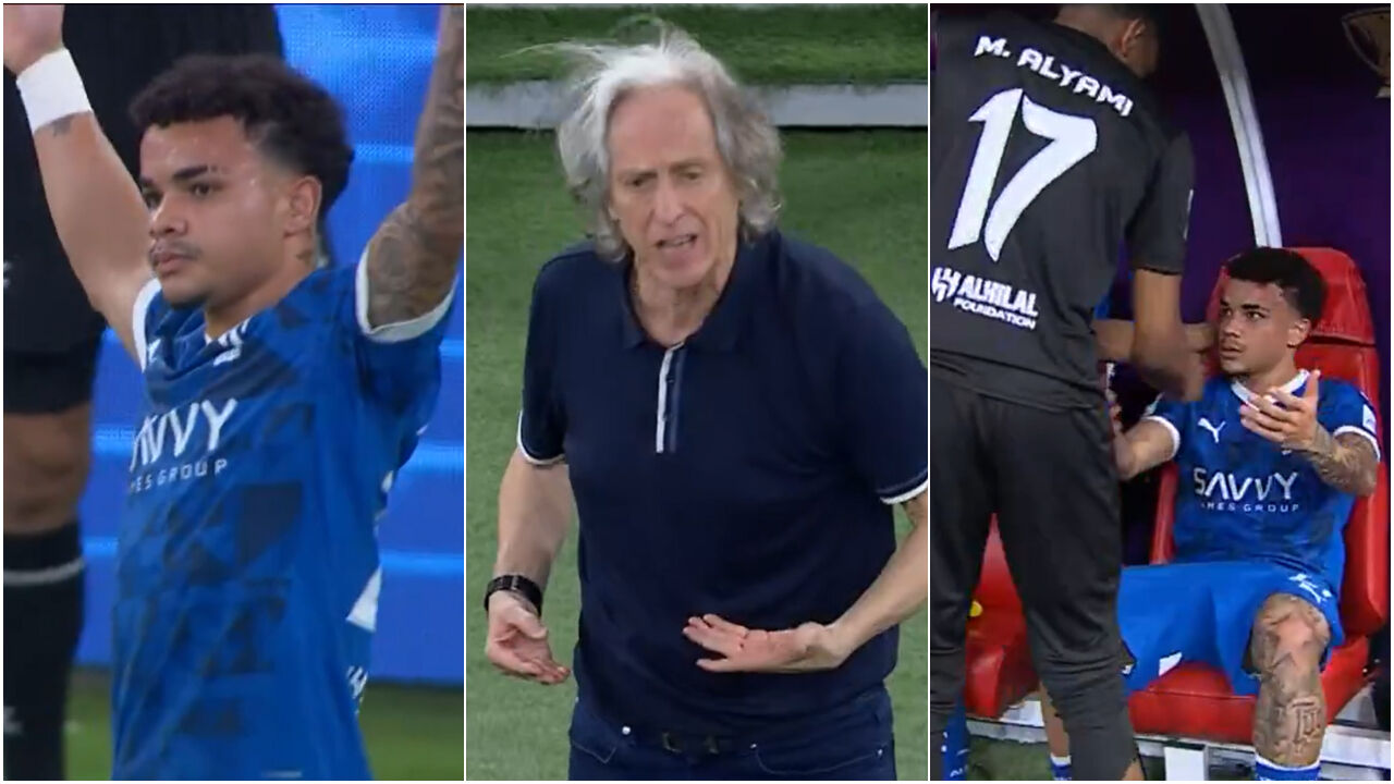 Jorge Jesus tirou Kaio César 9 minutos após colocá-lo em campo: ex-Vitória nem queria acreditar