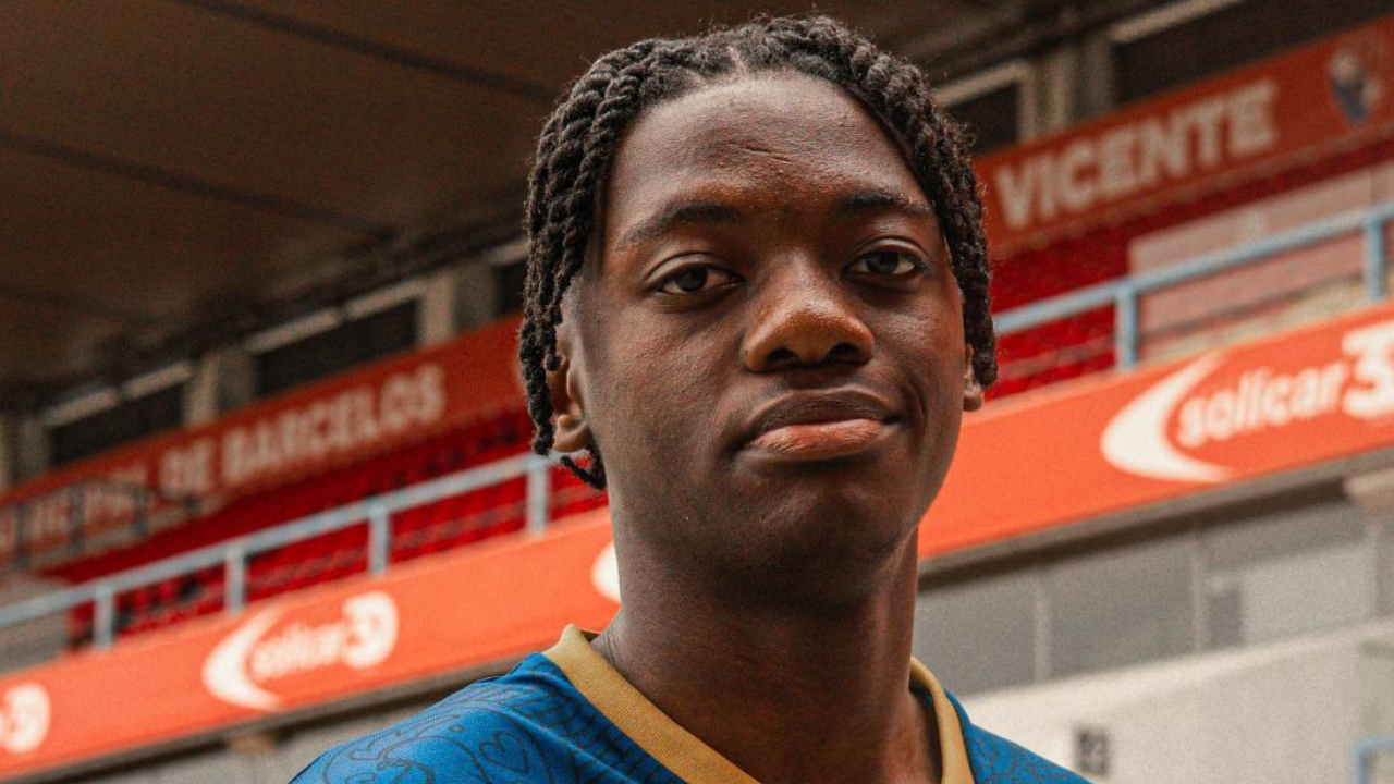 Jonathan Mutombo, jogador do Gil Vicente