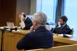 Carlo Ancelotti durante o julgamento