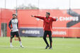Último treino do Benfica antes do clássico com o FC Porto