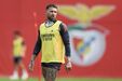 Último treino do Benfica antes do clássico com o FC Porto