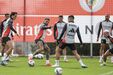 Último treino do Benfica antes do clássico com o FC Porto