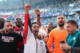 As imagens da festa de campeão do PSG