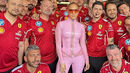  Jennifer Lopez na box da Ferrari
