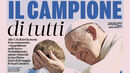 'O campeão de todos', pode ler-se na capa da 'Gazzetta dello Sport'