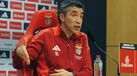 Bruno Lage em conferência de imprensa