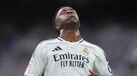 Vinícius Jr mostra desalento durante o Real Madrid-Valencia