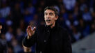 Bruno Lage durante o FC Porto-Benfica