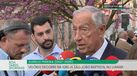 Marcelo Rebelo de Sousa fala aos jornalistas