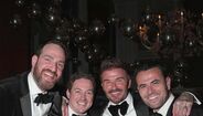 A festa dos 50 anosd de David Beckham