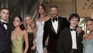 David Beckham com a família