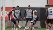 Último treino do Benfica antes do clássico com o FC Porto