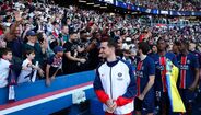 As imagens da festa de campeão do PSG
