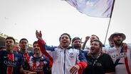 As imagens da festa de campeão do PSG