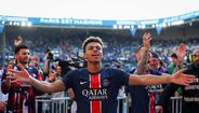 As imagens da festa de campeão do PSG