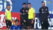 Telmo Capitaz, árbitro assistente, foi visto pelo staff médico do Feirense