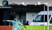 A publicação de Rui Silva no Instagram