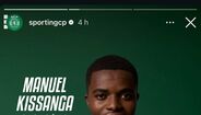 O clube parabenizou Kissanga pelos 19 anos completados esta segunda-feira