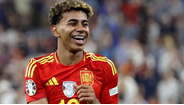 Lamine Yamal a representar Espanha