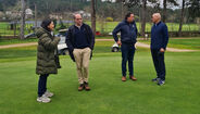Ana Larraneta (LETAS), Paulo Ferreira do Vidago (Palace Golf Course), João Coutinho e João Paulo Pinto (da FPG)