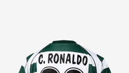 A réplica da camisola usada por Cristiano Ronaldo na estreia pela equipa principal dos leões