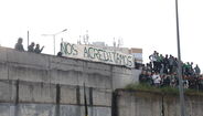 As imagens da apoteótica chegada do autocarro do Sporting a Alvalade para o jogo com o Moreirense