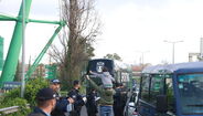 As imagens da apoteótica chegada do autocarro do Sporting a Alvalade para o jogo com o Moreirense