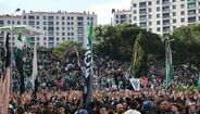 As imagens da apoteótica chegada do autocarro do Sporting a Alvalade para o jogo com o Moreirense