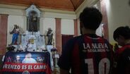 San Lorenzo homenageia Papa Francisco