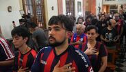 San Lorenzo homenageia Papa Francisco