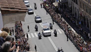 Cortejo fúnebre de adeus ao Papa Francisco
