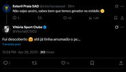 A troca de mensagens entre V. Guimarães e Estoril durante o apagão