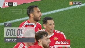 Aktürkoglu cruzou, Pavlidis recebeu, rodou e faturou: o 2-0 do Benfica diante do Farense
