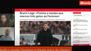10 Minutos Record: dérbi por Vagiannidis, tudo empatado na frente e Mourinho aperta nariz 