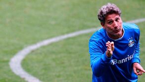 Renato Gaúcho durante um treino do Cruzeiro