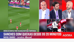 Renato Sanches abalado com nova lesão: Benfica avalia continuidade do médio