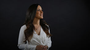 Andreia Candeias em estreia no Record na Hora