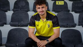 Tiago Leite, avançado de 24 anos do Fafe 