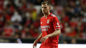 Jan Vertonghen ao serviço do Benfica, em 2021/22