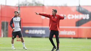 Sem tempo a perder: Benfica trabalhou no Seixal após empate com o Arouca
