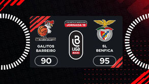 Liga Betclic masculina: o resumo do Galitos-Benfica