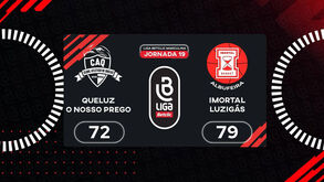 Liga Betclic masculina: o resumo do Queluz-Imortal