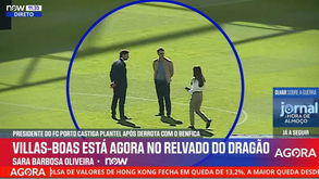 Saiba quem esteve com André Villas-Boas no relvado do Dragão na manhã desta segunda-feira